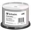 VERBATIM CD-R 700MB DLP/ 52x/ 80min/ WIDE Profesional Printable/ 50pack/ spindle, 43745