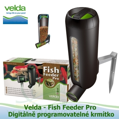 Digitálně programovatelné krmítko - Velda Fish Feeder Pro