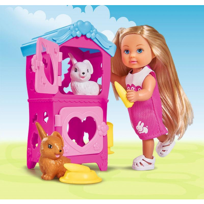 Simba Toys Evi Love - Panenka Evička a králíkárna