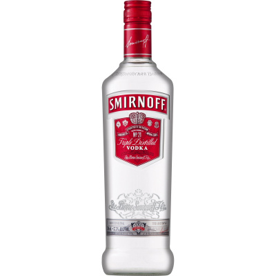 Smirnoff Red 37,5% 0,7l (holá láhev)