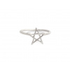 Klára Bílá Jewellery Dámský stříbrný prsten Pentagram 63 (20,1mm)