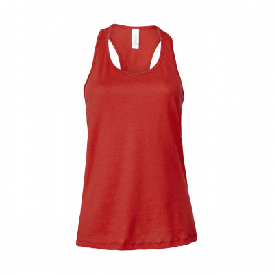 Tílko dámské Bella + Canvas Jersey Racerback - červené, M