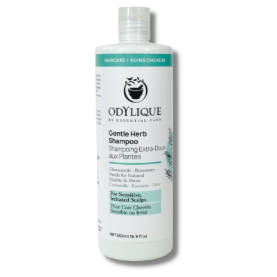 Odylique | Jemný šampon - Gentle Herb - 20 ml, 200 ml, 500 ml Obsah: 500 ml citlivý skalp, lupénka, dermatitida a ekzémy - 20 ml, 200 ml, 500 ml