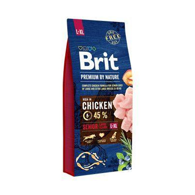 Brit Premium Dog by Nature Senior L+XL 15kg