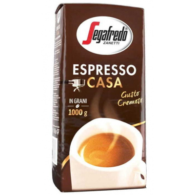 Segafredo Espresso Casa Café en Grains Intensité 5/5 Blend - 1kg