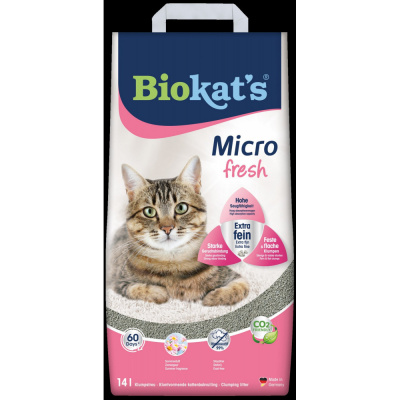 PetCenter CZ s.r.o. Podestýlka Biokat's Micro Fresh podestýlka 14l/13,3kg