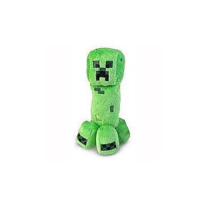 Plyšák Minecraft Creeper zelený - 18 cm