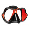 Maska Mares X-Vision Liquidskin Ultra černá/červená