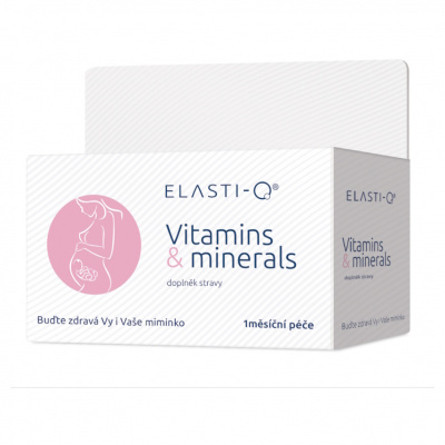 Elasti-Q Vitamins & Minerals s postupným uvolňováním 30 tablet