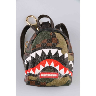 Ledvinka Sprayground Sharks In Paris Painted Crossbody - Snapbacks