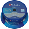 VERBATIM BD-R Blu-Ray SL DataLife 25GB/ 6x/ 25pack/ spindle, 43837