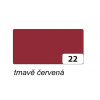 Folia - Max Bringmann Barevný papír - jednotlivé barvy - 300 g/m2, A4 Barva: tmavě červená