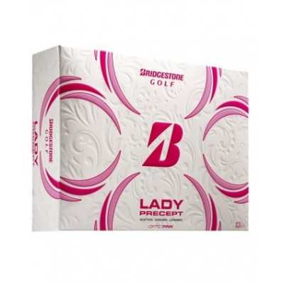 Dámské golfové míčky Bridgestone Lady Precept (24 ks) Růžová Dámské