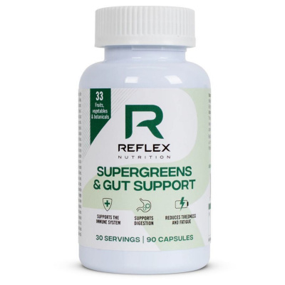 Reflex Nutrition Supergreens & Gut Support 90 kapslí Varianta: Supergreens and Gut Support 90 kapslí