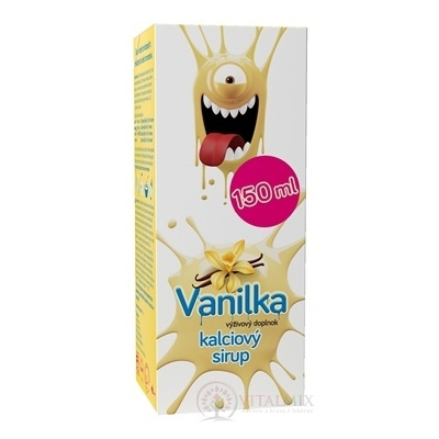 VULM kalciové sirup Vanilka 150 ml