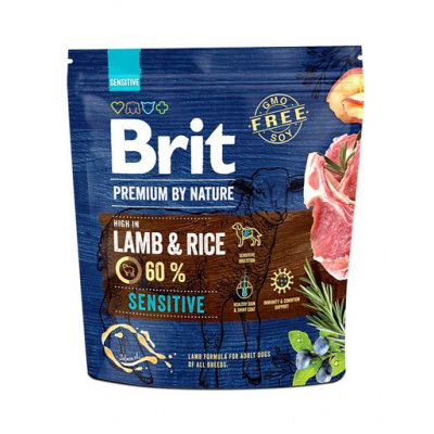 BRIT Premium By Nature Sensitive Lamb 1 kg