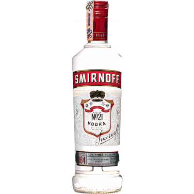 Smirnoff Red 37,5% 0,7l (holá láhev)