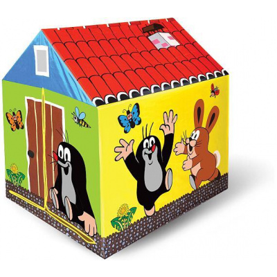 Dětský domek/stan Krtek Wiky 95x72x102cm polyester v krabici