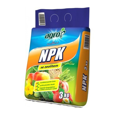 AGRO NPK 11-7-7 se zeolitem 3 kg