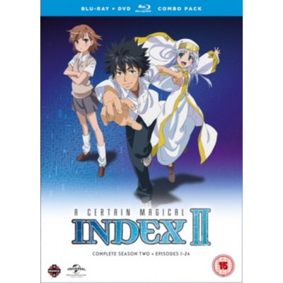A Certain Magical Index Complete Season 2 Collection (Episodes 1-24) Blu-ray/DVD Combo (Blu-ray)