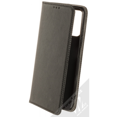 1Mcz Magnet Book Color flipové pouzdro pro Xiaomi Redmi Note 10 5G, Poco M3 Pro černá (black)