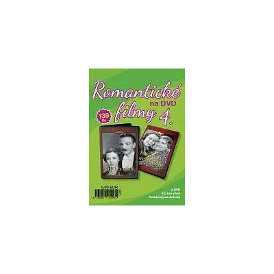 Romantické filmy 4 - 2x DVD digipack (Krb bez ohně + Pokušení paní Antonie)