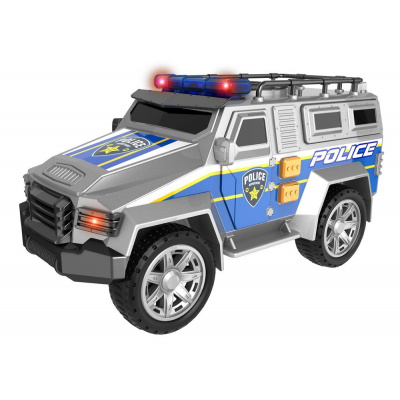 Auto - terénní policejní s efekty 22 cm, Teamsterz, W008180