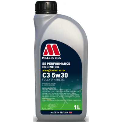 Motorový olej Millers Oils EE Performance C3 5W-30, 1L