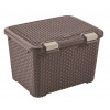 Curver RATTAN STYLE úložní box 43 l - hnědý 00711-210