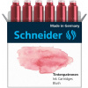 Schneider, náhradní náplně do pera (bombičky), mix barev, 6 ks Barva: Blush