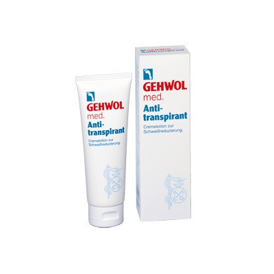 Gehwol Med Antiperspirant antiperspirační krémová péče na nohy 125 ml