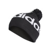 ADIDAS-POMPOM BEANIE BLACK/WHITE Černá 58/60cm