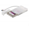 i-Tec MySafe Easy externí case pro 2,5" SATA I/II/III SSD, USB3.0, White - bez HDD (MYSAFEU314)