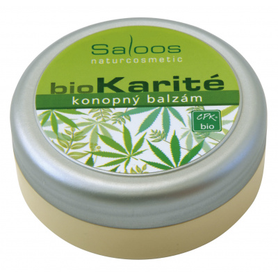Bio Karité Konopný balzám 19 ml - Saloos (Kosmetický výrobek)