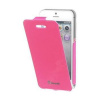 Muvit Fluosh pouzdro flap pro iPhone 5 / 5S / SE růžové