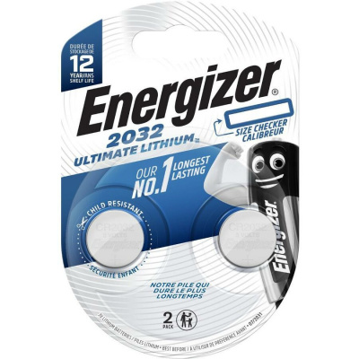 Energizer Ultimate Lithium CR2032 2ks E301319300