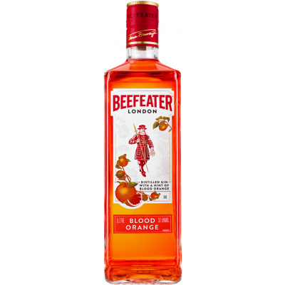 Beefeater Blood Orange 1l 37,5% (holá láhev)