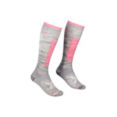 Ortovox SKI COMPRESSION LONG SOCKS W grey blend 42 - 44 ponožky