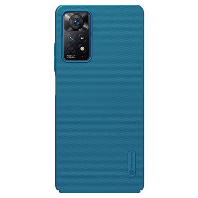 Pouzdro Nillkin Super Frosted Xiaomi Redmi Note 11 Pro/11 Pro 5G Peacock modré