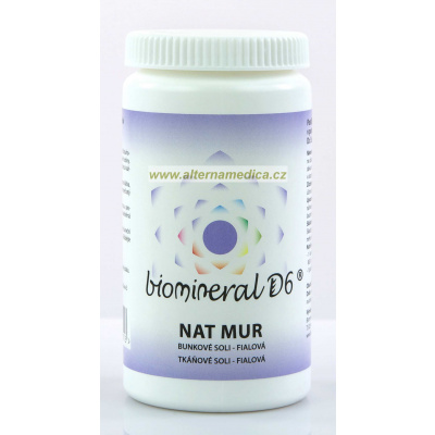 Nat Mur Biomineral D6 180 tablet (chlorid sodný, NaCl)