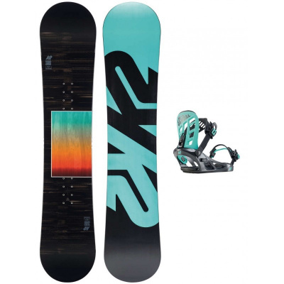 Juniorský snowboard set K2 Vandal + Vandal 2020