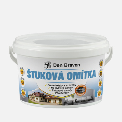 štuková omítka kbelík 4 kg bílá – Heureka.cz