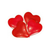 Koh-i-noor Balónek jednobarevný nafukovací CR05 červené srdce sada 100 ks