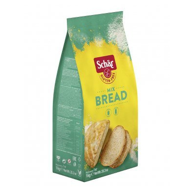 Schär Mix B Bread Mix 1000g mouka bez lepku na chleba, rohlíky, kynuté těsto a vše s kvasnicemi