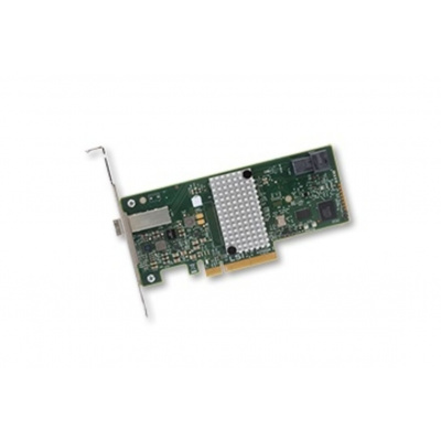 Broadcom LSI HBA SAS 9300-4i4e 1x int SFF-8643 & 1x ext SFF-8644, PCIe 3.0 x8 - H5-25515-00