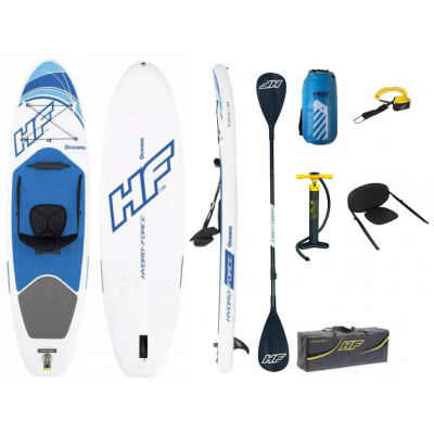 Combo pack nafukovací paddleboard Hydro Force Oceana XL - 10'0''x33''x6" Materiál pádla: Hliník