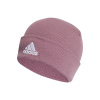 ADIDAS-LOGO BEANIE CUF WONORC/WHITE Růžová 56/58cm