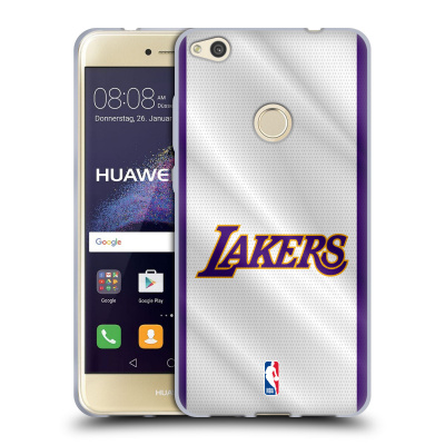 HEAD CASE silikonový obal na mobil Huawei P8 LITE 2017 / P8 LITE 2017 DUAL SIM NBA Basketbalový klub Los Angeles Lakers dres (Pouzdro gelové HEAD CASE na mobil Huawei P8 LITE 2017 / P8 LITE 2017 DUAL
