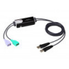 Aten CS-692 DataSwitch 2:1 (kláv.,HDMI,myš,audio) USB, s kabely, DO