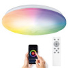 SOLIGHT WO792 LED SMART WIFI stropní světlo, 30W, kulaté 38cm, RGB, dálkové ovladání